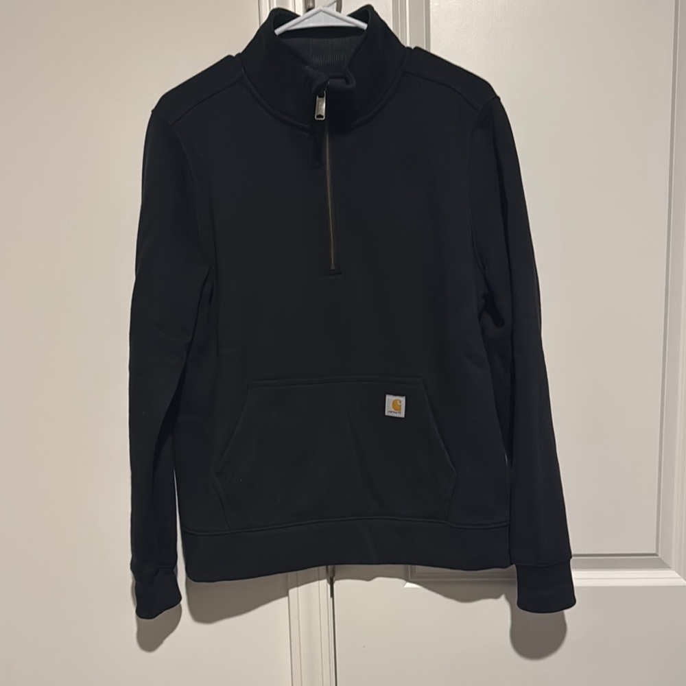 Carhartt Black Half-Zip Sweatshirt